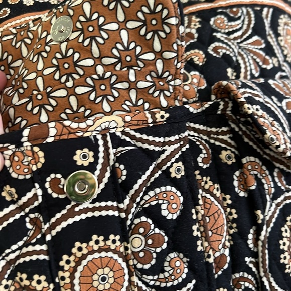 Vera Bradley Black, brown and tan bag - Picture 9 of 9